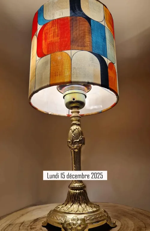 atelier collectif restauration de lampe et création d'abat-jour
