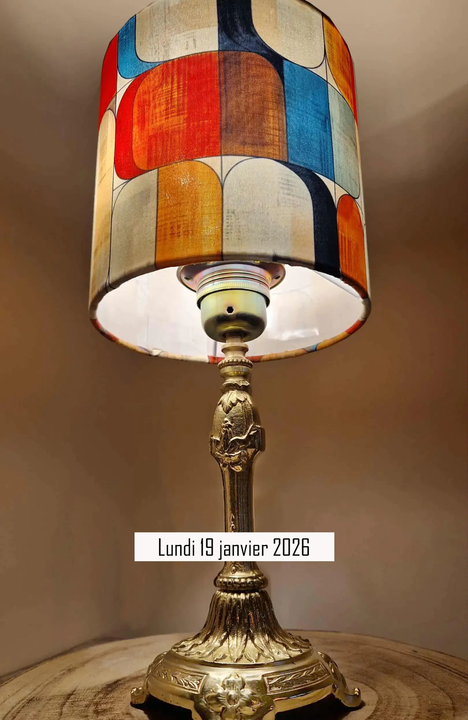 atelier collectif restauration de lampe et création d'abat-jour