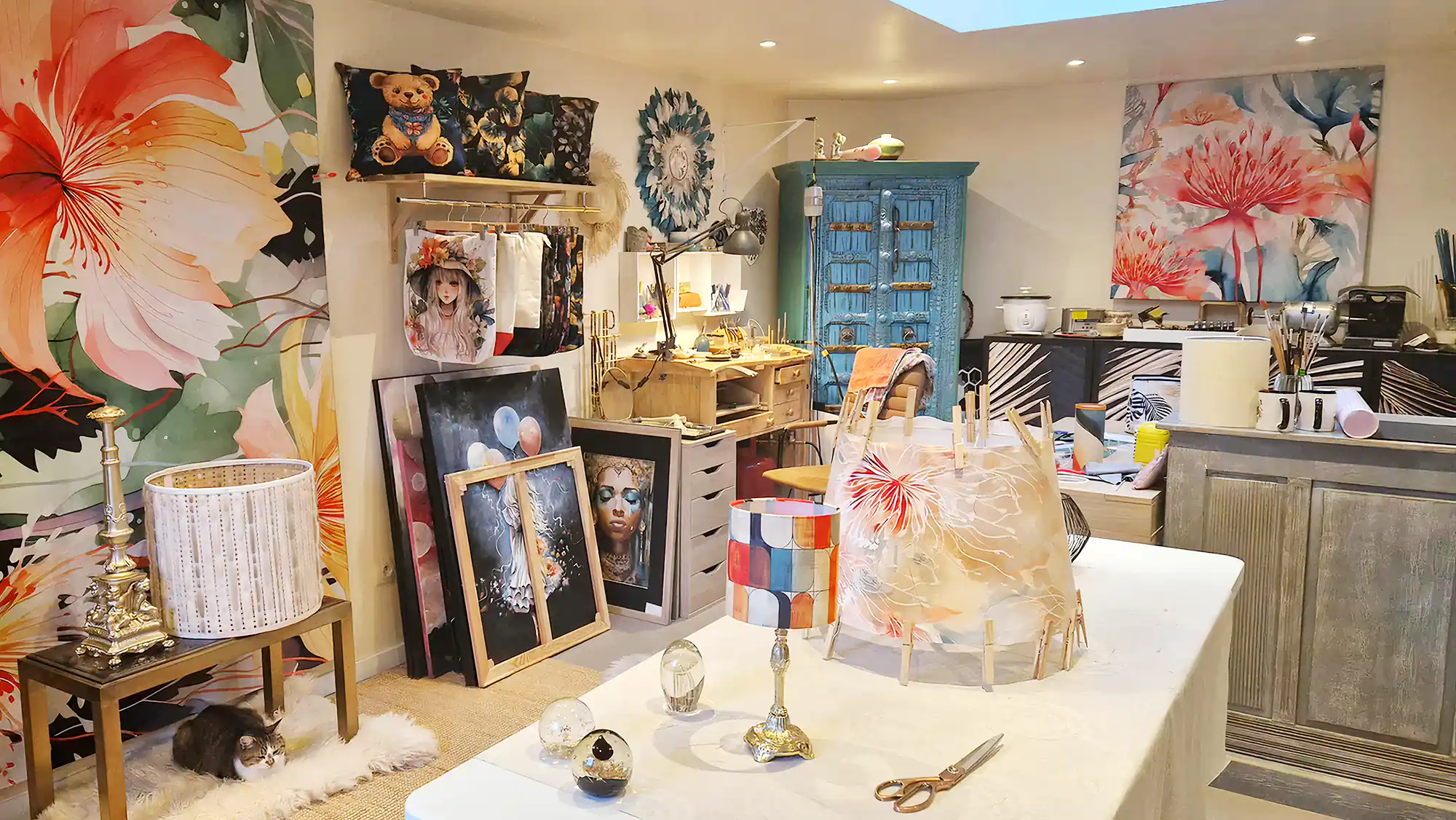 atelier-candiced atelier de restauration de lampe et de création d'abat-jours